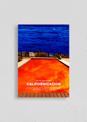 Quadro Red Hot Chili Peppers Californication Capa