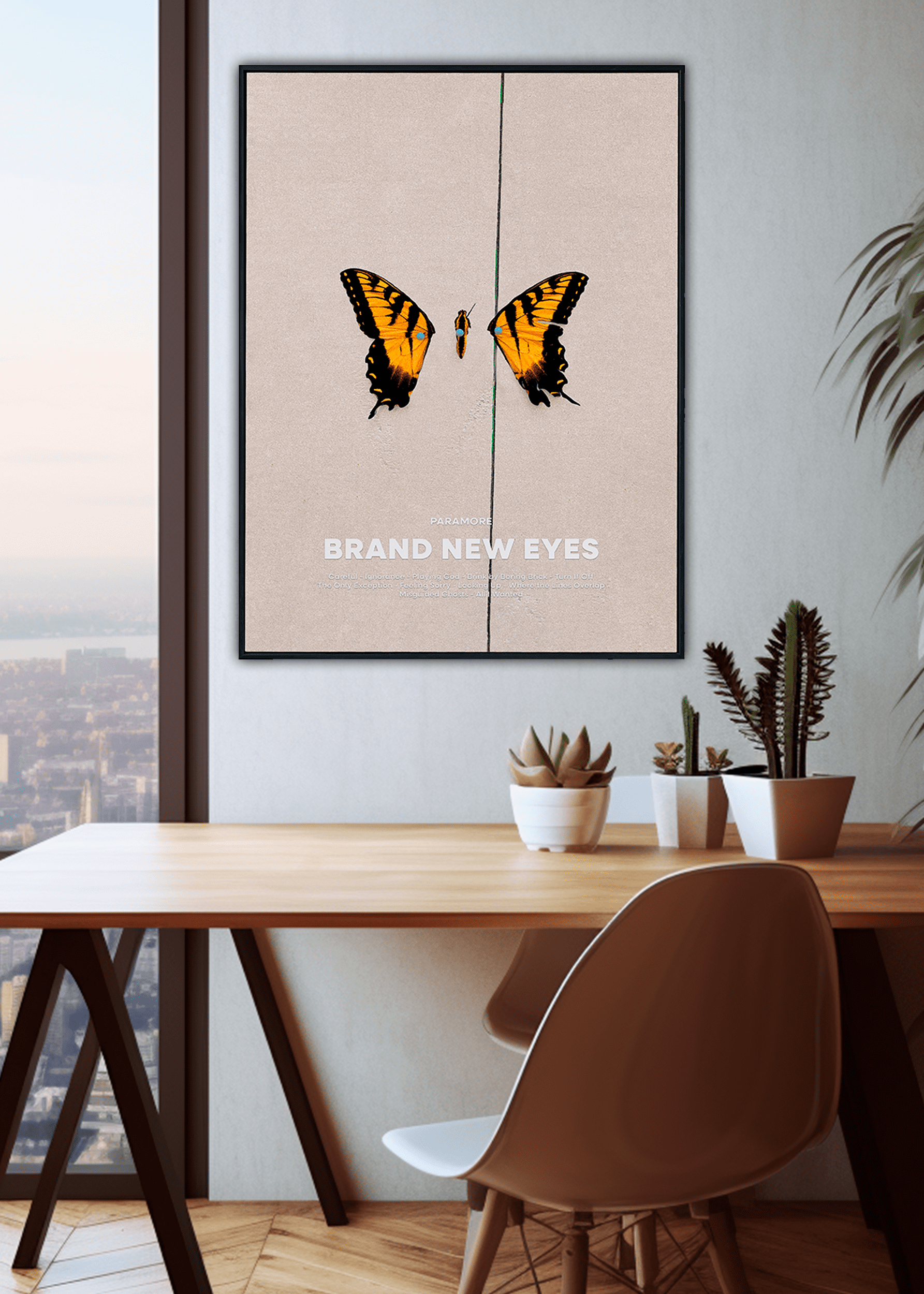 Quadro Paramore Brand New Eyes Capa