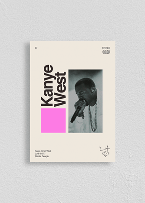 Quadro Signature Kanye West