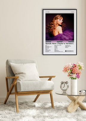 Quadro Taylor Swift Speak Now (Taylor's Version)