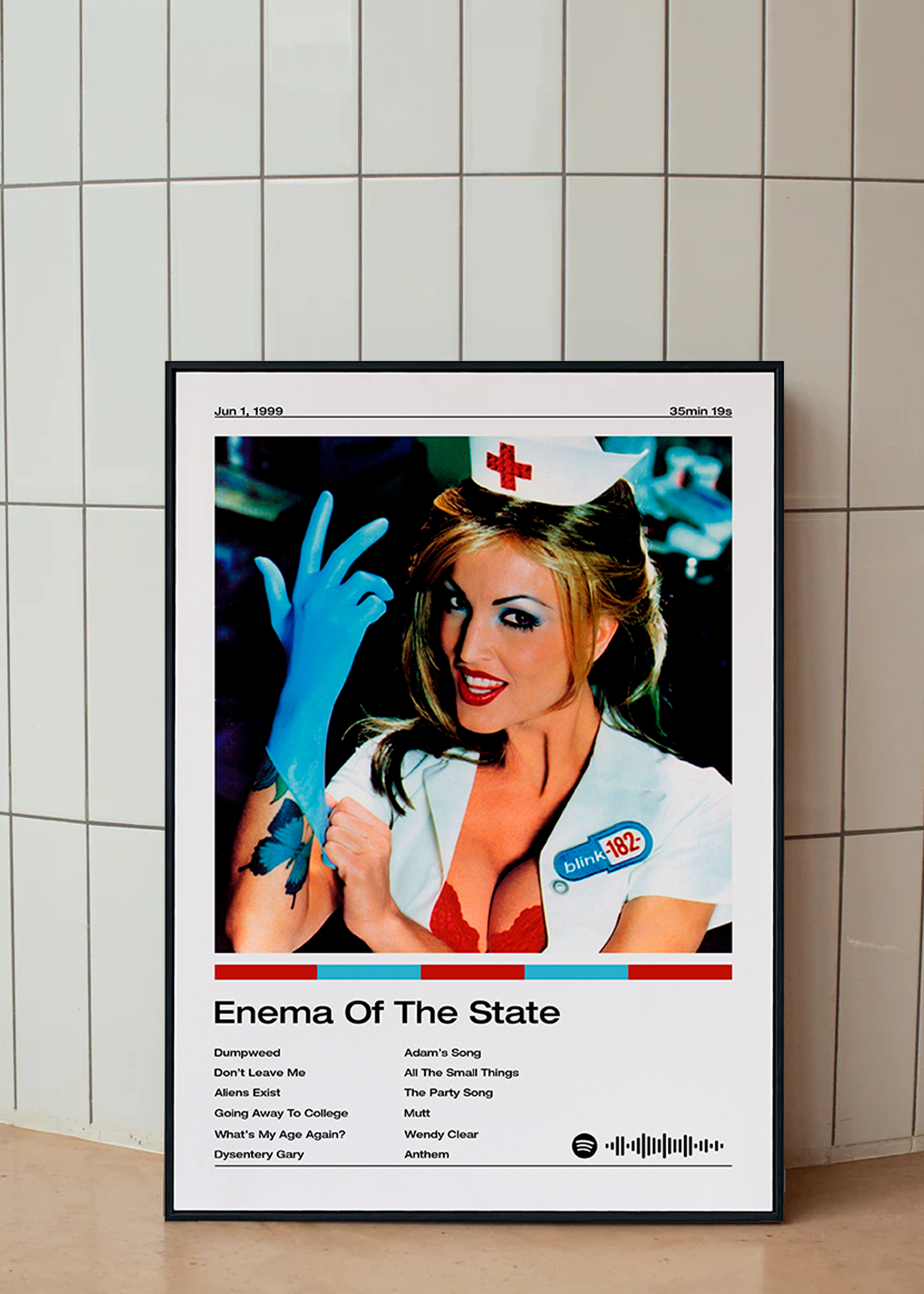 Quadro Blink-182 Enema Of The State