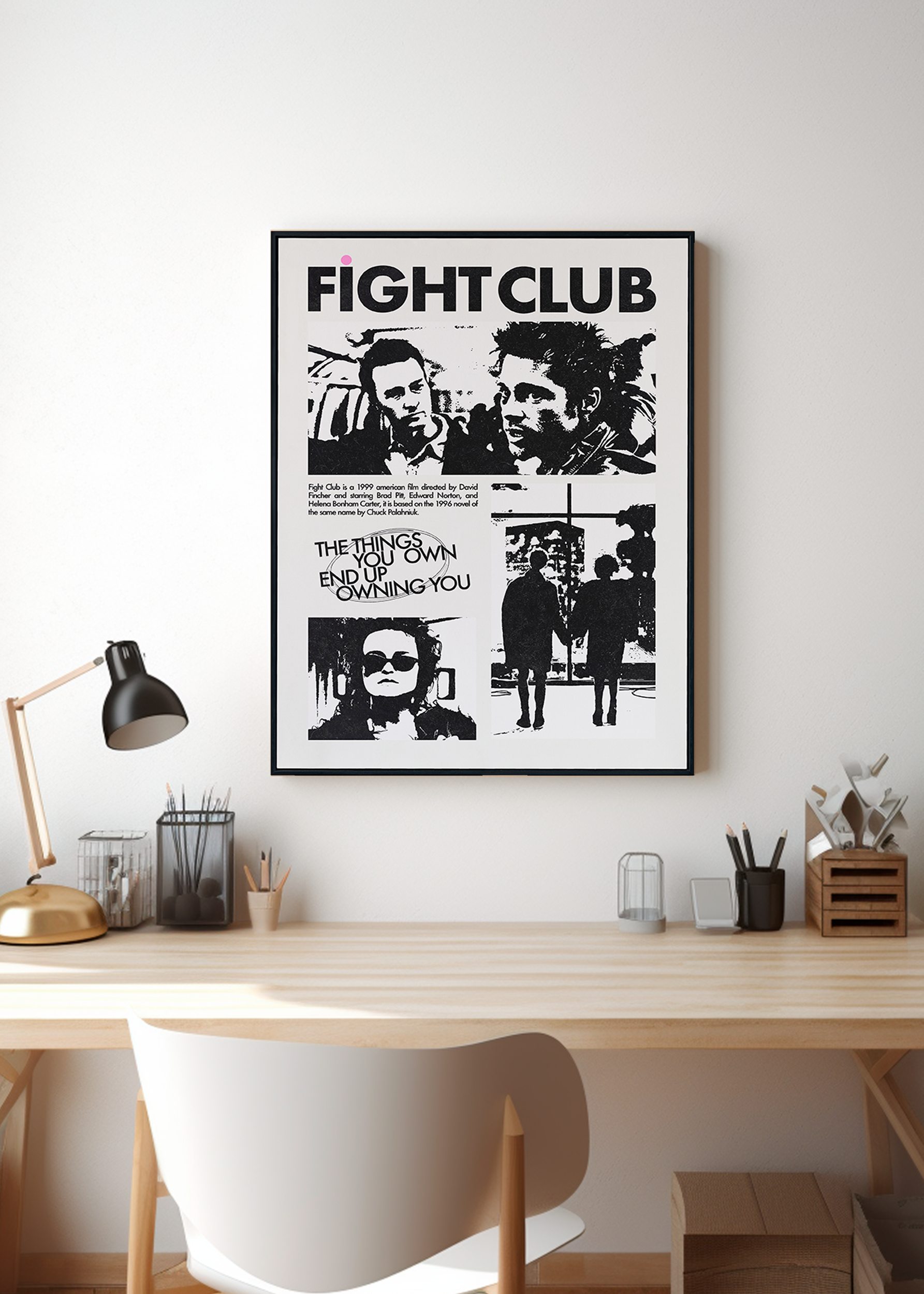 Quadro Clube da Luta - Fight Club