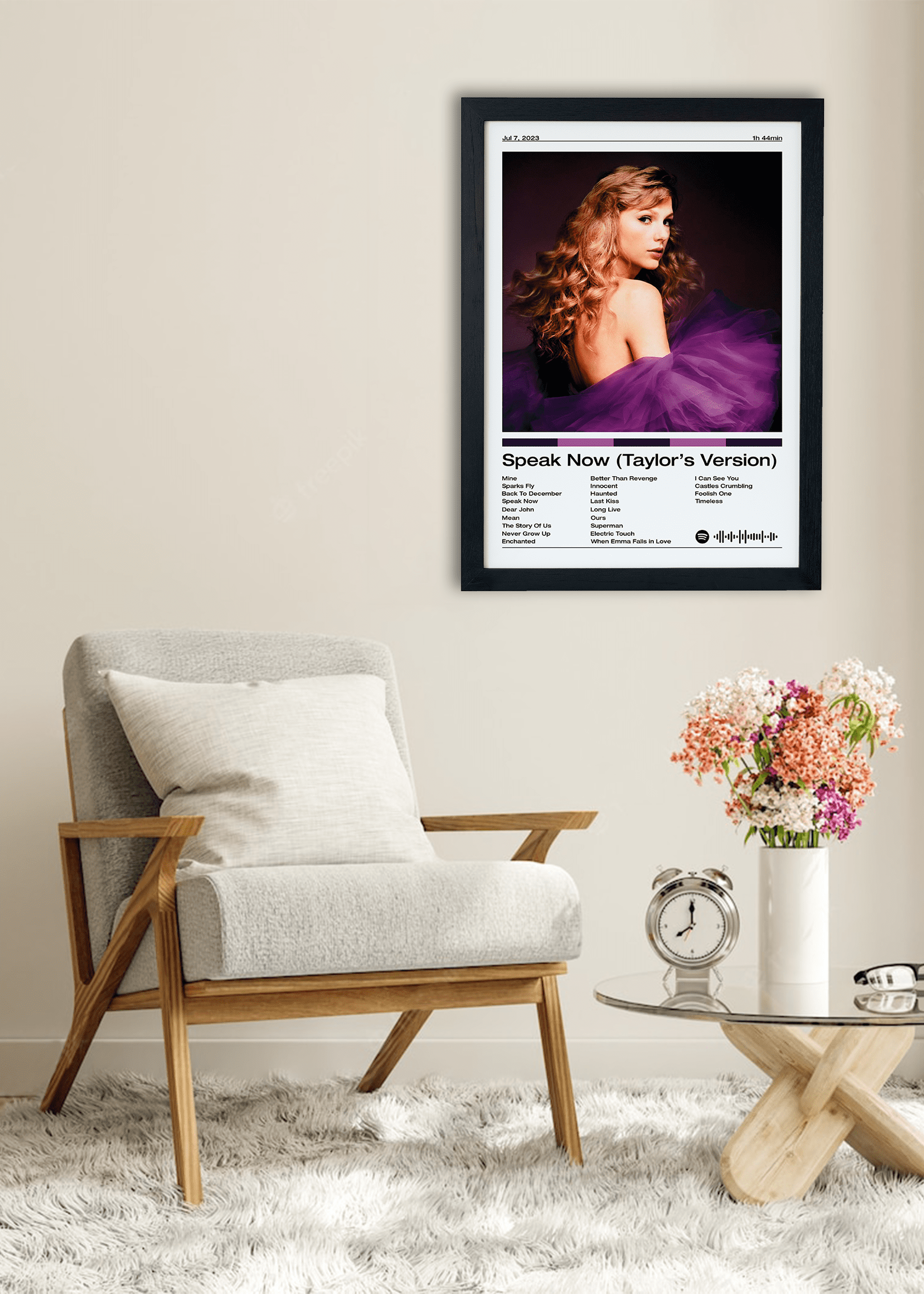 Quadro Taylor Swift Speak Now (Taylor's Version)