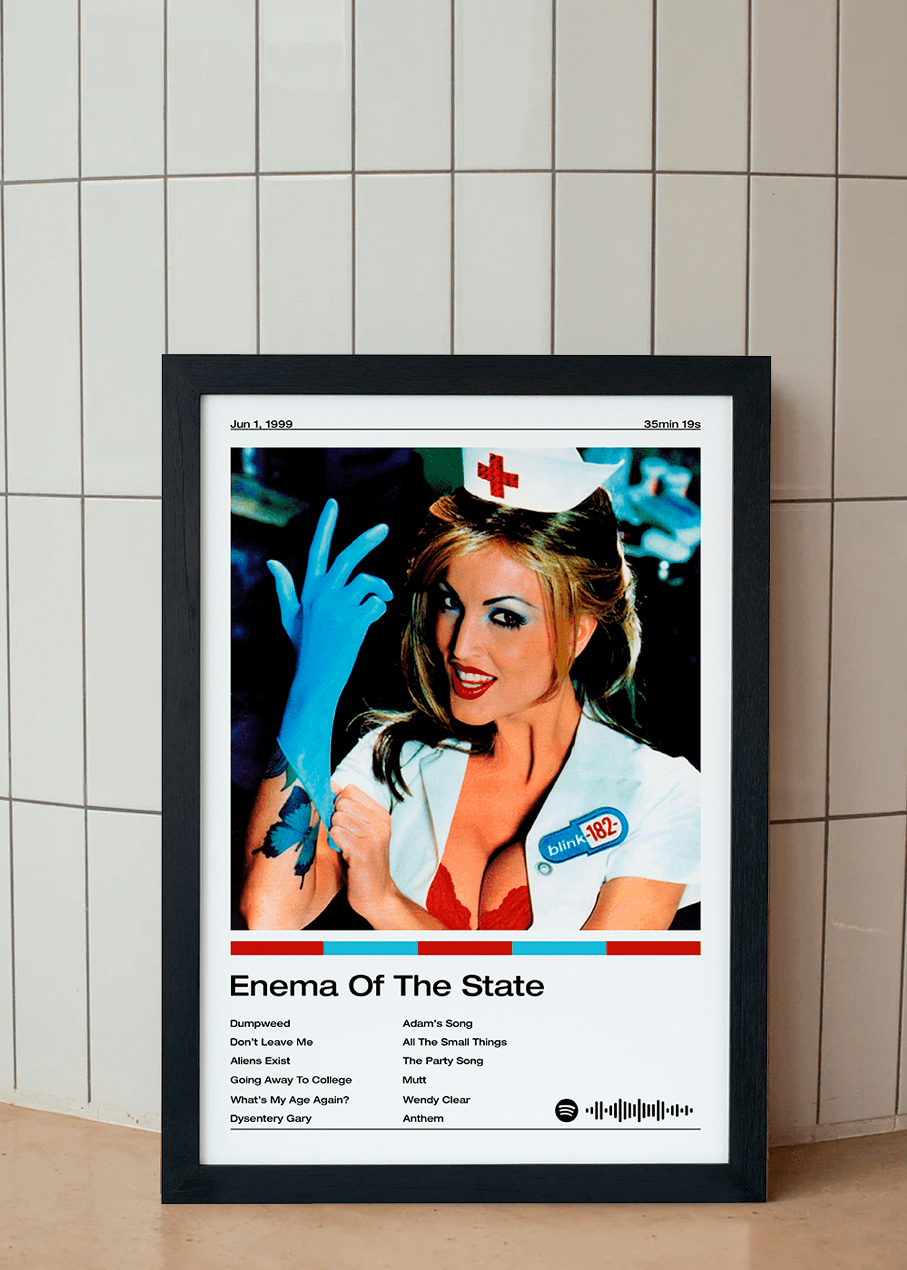 Quadro Blink-182 Enema Of The State