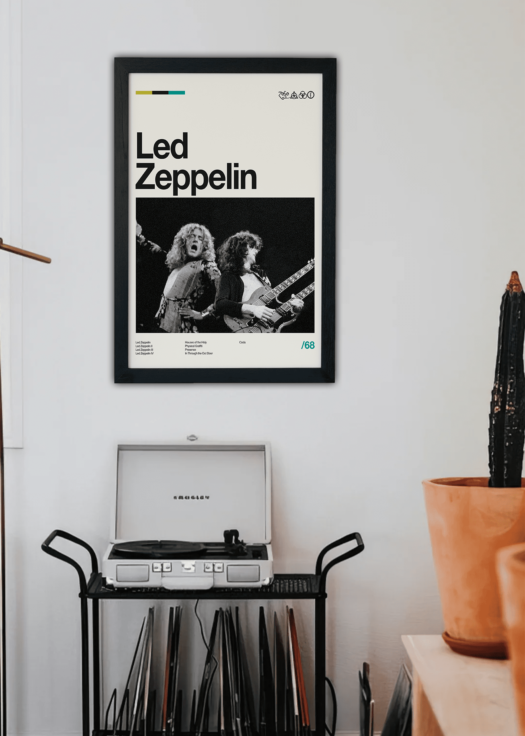 Quadro Banda Led Zeppelin