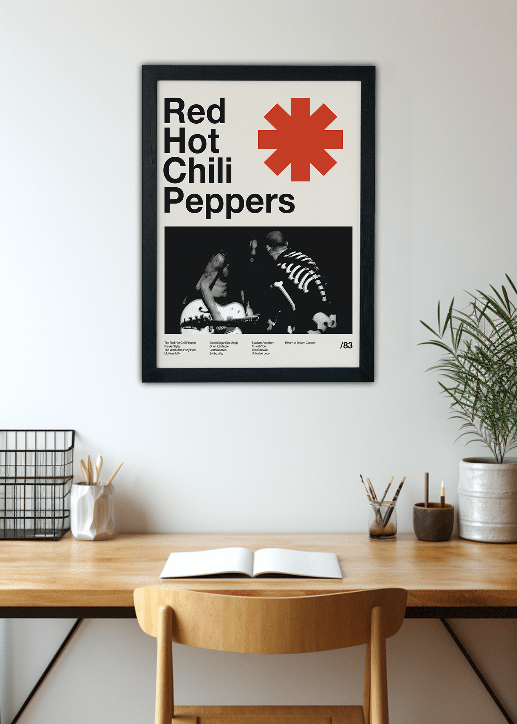 Quadro Banda Red Hot Chili Peppers