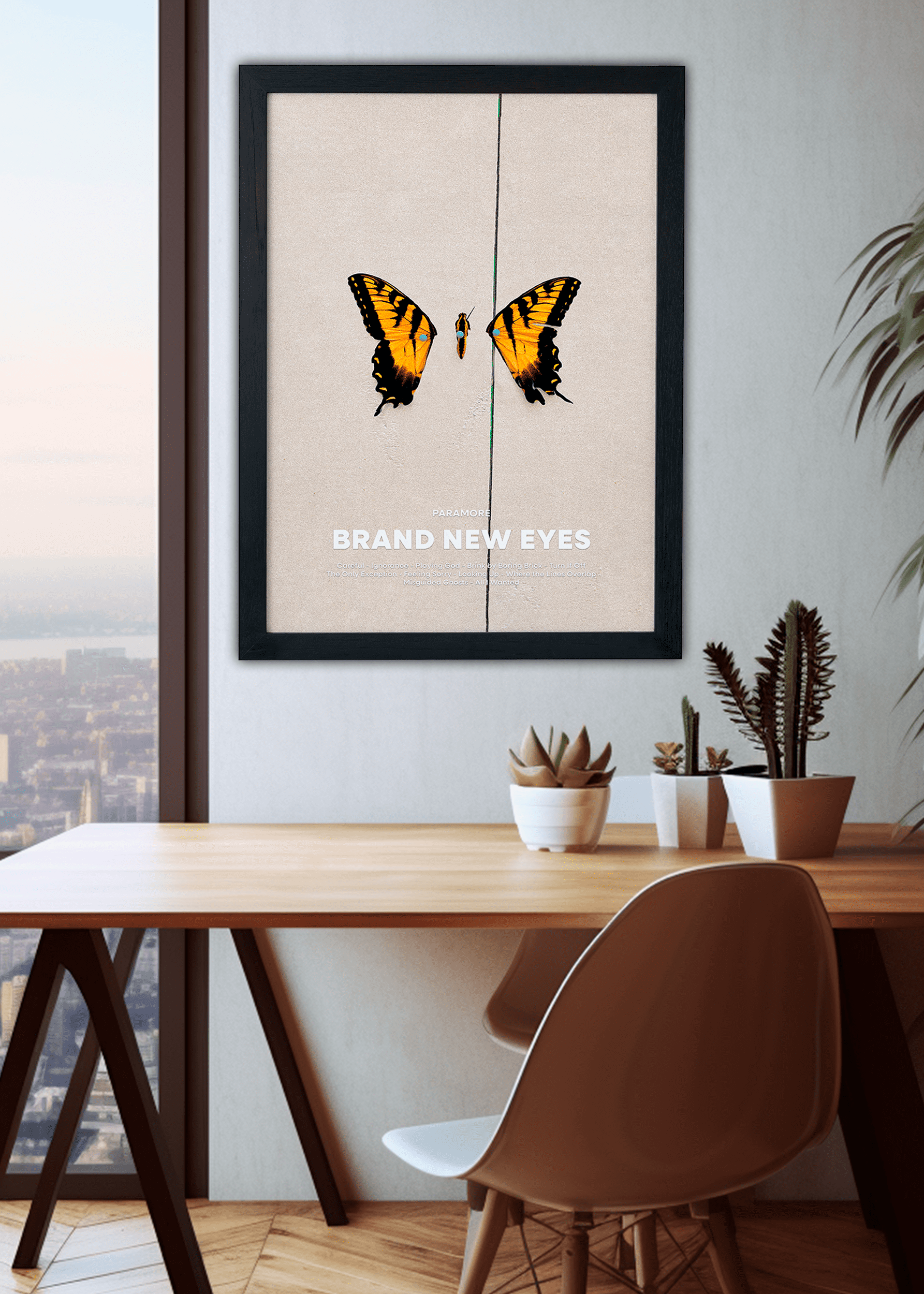 Quadro Paramore Brand New Eyes Capa