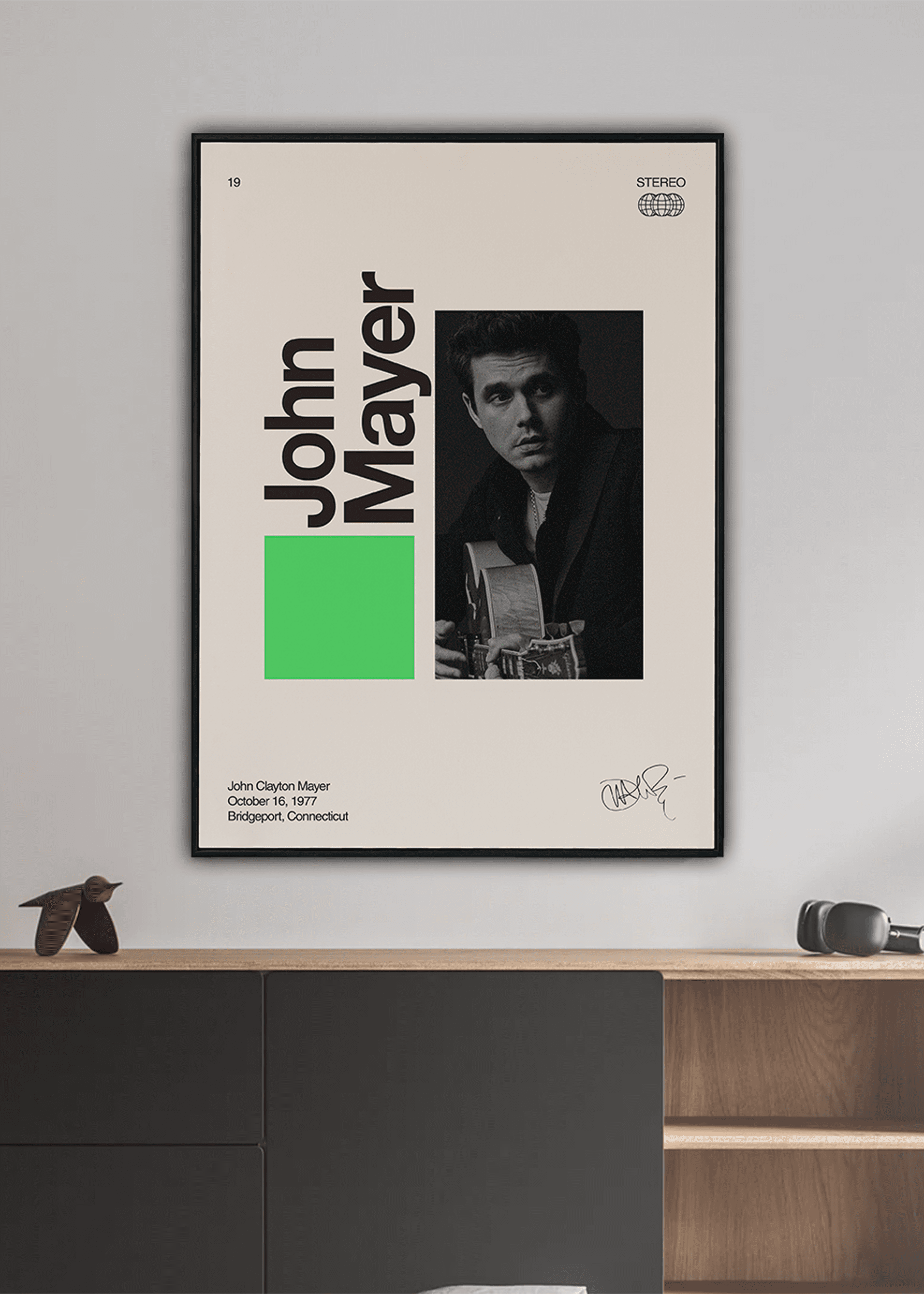 Quadro Signature John Mayer