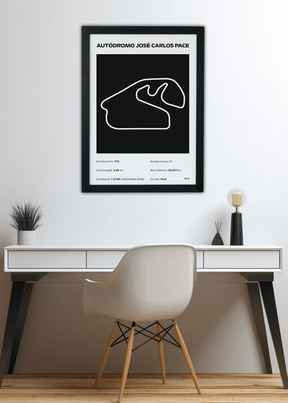 Quadro Interlagos F1 Black