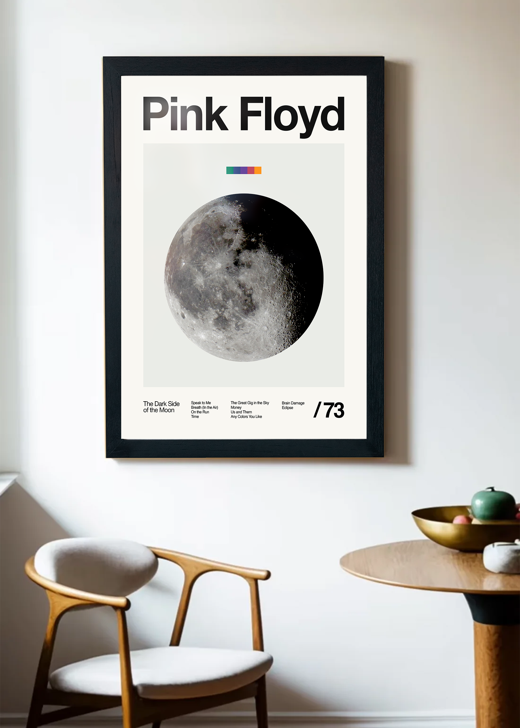 Quadro Banda Pink Floyd