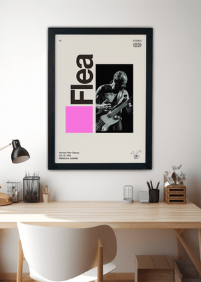 Quadro Signature Flea - Red Hot Chili Peppers