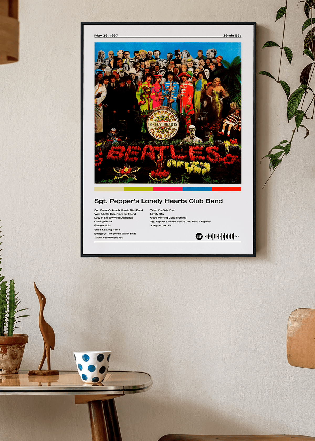 Quadro The Beatles Sgt. Peppers