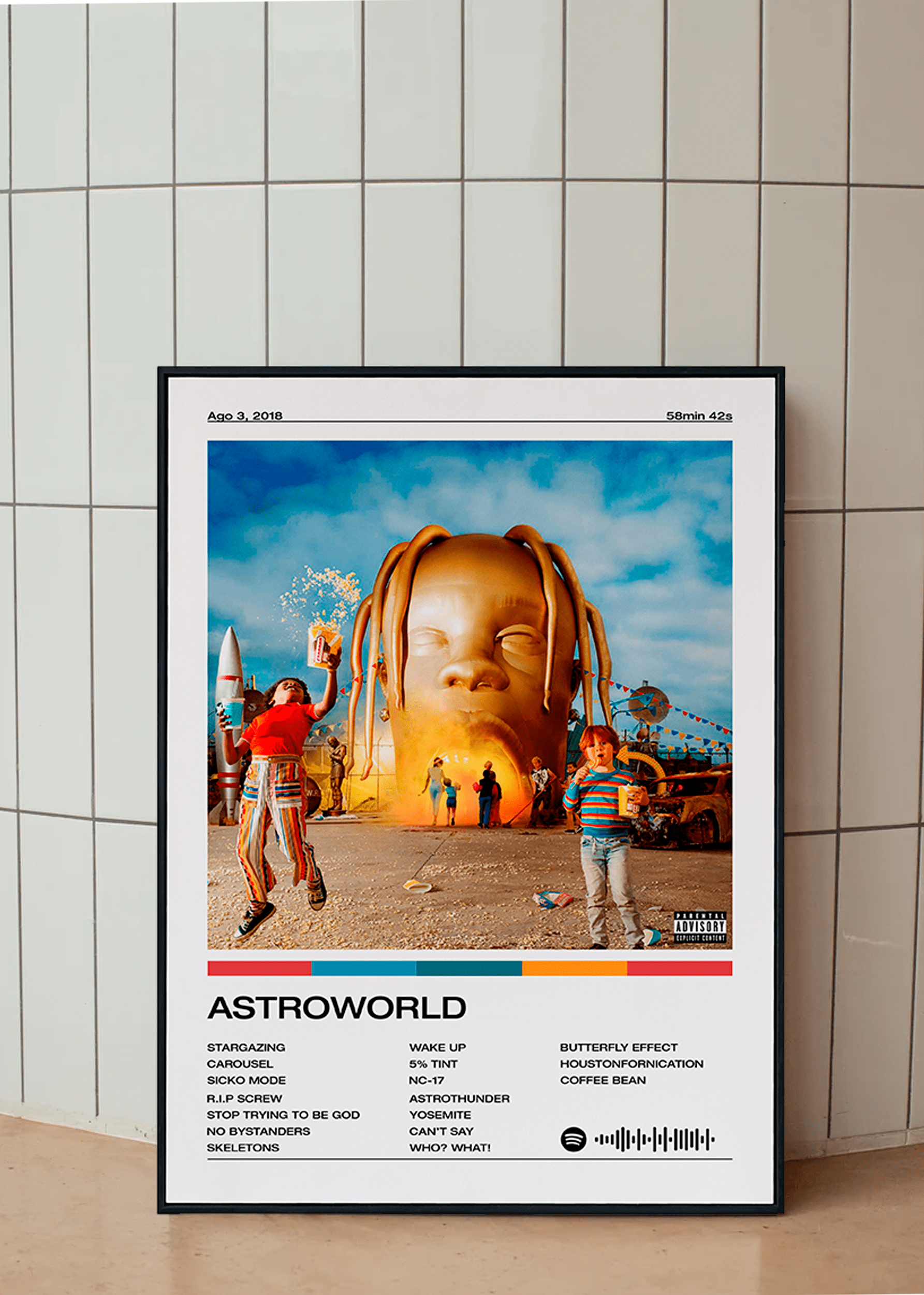 Quadro Travis Scott Astroworld