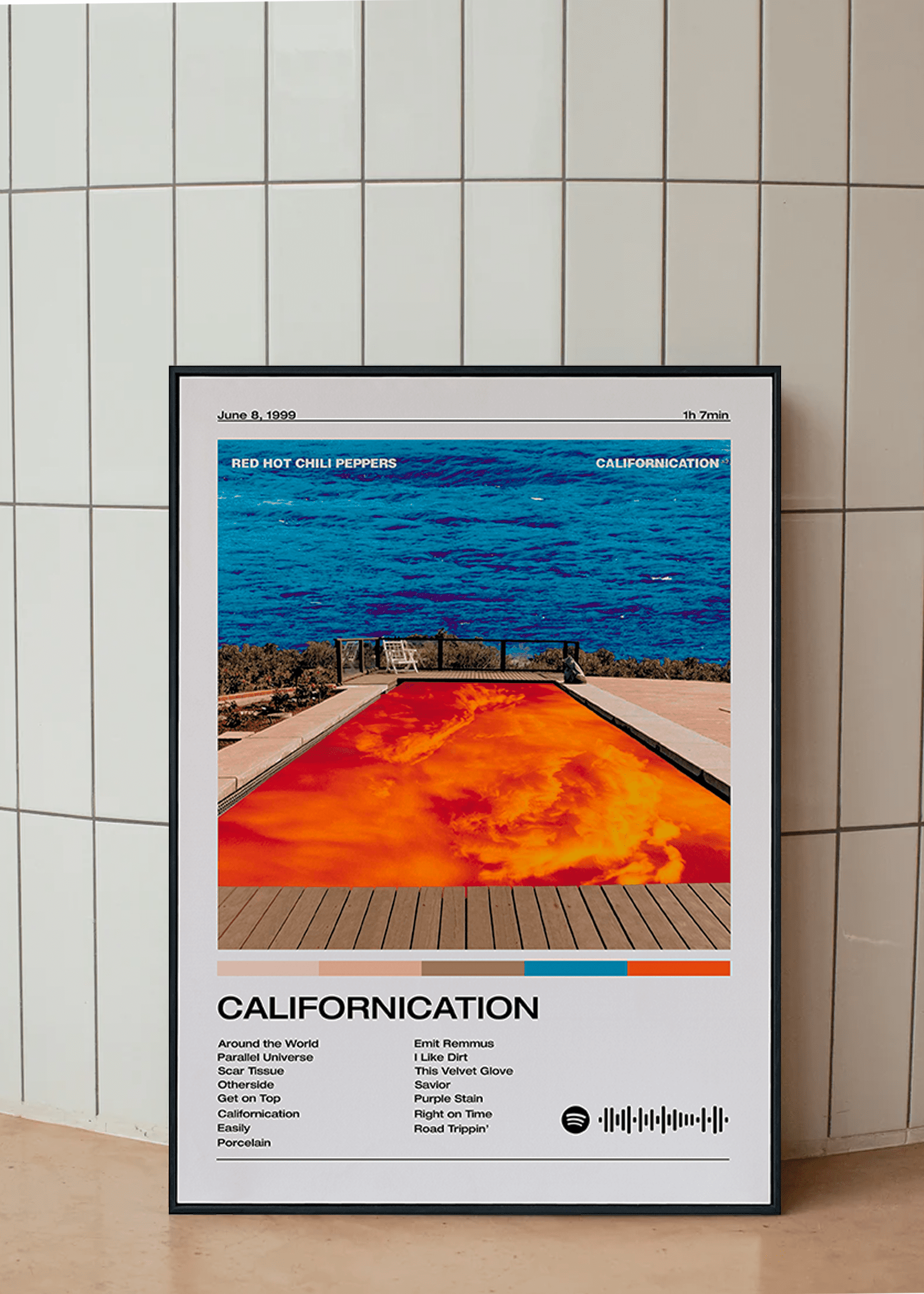 Quadro Red Hot Chili Peppers Californication