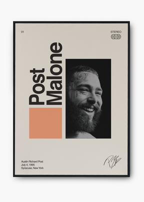 Quadro Signature Post Malone