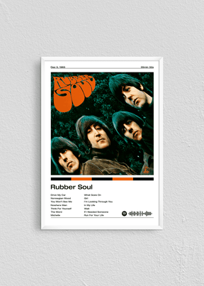 Quadro The Beatles Rubber Soul