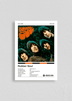 Quadro The Beatles Rubber Soul